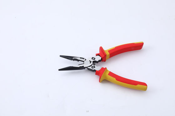 C1055 60CrV Thin Long Nose Pliers 7in1 High Leverage Combination Pliers