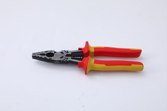 9inch Powerful Insolated Tools Precise Multifunction Cable Stripping Pliers 62 HRC 1000V