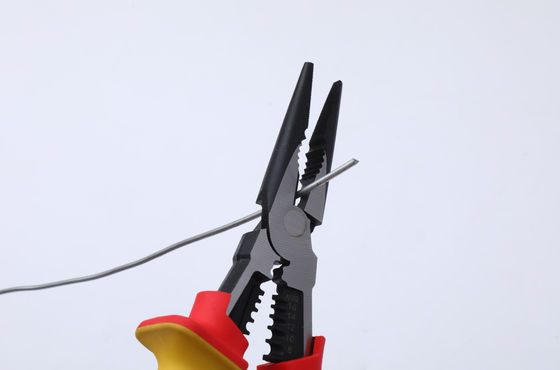 Multi Function Long Nose Plier 63 HRC 1000V Long Reach Pliers