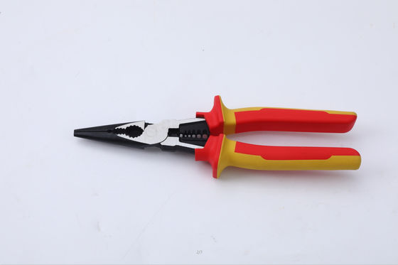 Multi Function Long Nose Plier 63 HRC 1000V Long Reach Pliers
