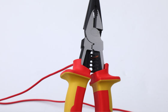 Multi Function Long Nose Plier 63 HRC 1000V Long Reach Pliers