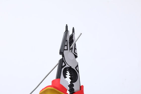 9inch 224mm Precise Multifunction Pliers 62 HRC 9inch Heavy Duty Strong Pliers Ring Eccentric Labor-saving Internal Snap Ring Pliers HRC 62 Hand Tools