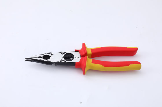 9inch 224mm Precise Multifunction Pliers 62 HRC 9inch Heavy Duty Strong Pliers Ring Eccentric Labor-saving Internal Snap Ring Pliers HRC 62 Hand Tools