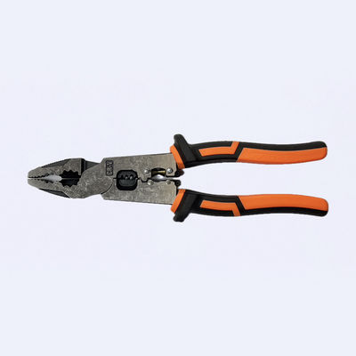 Burnished 225mm 9inch Combination Plier Tool High Leverage Wire Terminal Crimping Tool