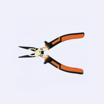 7 In 170.5g Long Nose Pliers Heavy Duty Battery Cable Crimping Tool