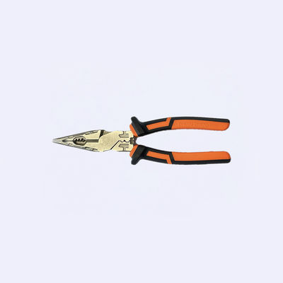 204mm Bending  Long Thin Pliers Nickle Plated High Leverage Pliers