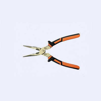 172mm Long Nose Pliers C1055 60CrV Wire Twisting Pliers Heavy Duty