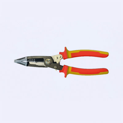 215mm 8in1 Insulated  Wire Strippers Heavy Duty Electric Wire Stripping Pliers