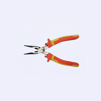 18cm Orange 7 Inch Safety Wire Pliers Stainless Steel Long Nose Fishing Pliers