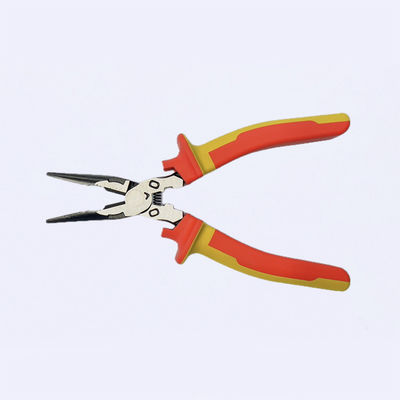 18cm Orange 7 Inch Safety Wire Pliers Stainless Steel Long Nose Fishing Pliers