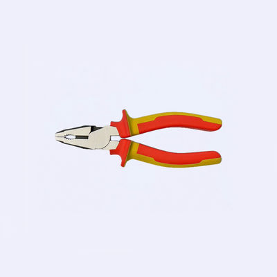 7" High Leverage Combination Pliers VDE Insulated Handles Wire Cutter Pliers VDE insulated handles hand tools HRC 62 insolated tools Eccentric Labor-saving