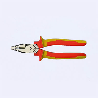 7in 190mm Heavy Duty Combination Plier HRC62 Steel Cable Crimping Tool