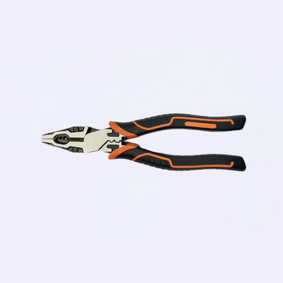 60CrV Carbon Steel Combination Pliers 8in Automotive Wire Stripping Tool