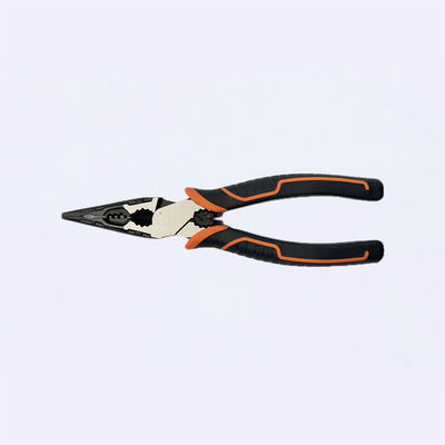 black 8 inch heavy duty long nose pliers 200mm long thin nose pliers