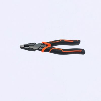 8" HIGH LEVERAGE MULTI-FUNCTION COMBINATION PLIERS HAND TOOLS HRC 62 NICKLE FINISHING WITH STRIPPING Eccentric Labor-saving