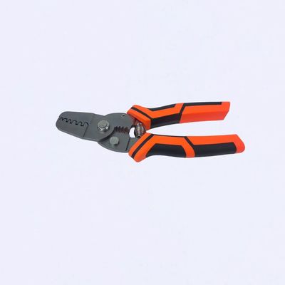 185mm 4Cr13 Wire Stripping & Terminal Crimping Tool ANSI HRC 51-55