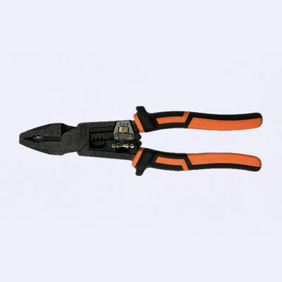 Burnished 225mm 9inch Combination Plier Tool High Leverage Wire Terminal Crimping Tool